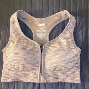 Sports bra Avia purple grey large